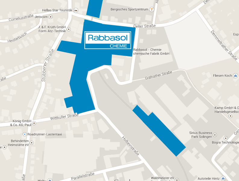 Das Firmengelände von Rabbasol